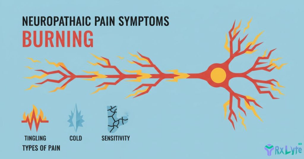 neuropathic types of pain symptoms burning